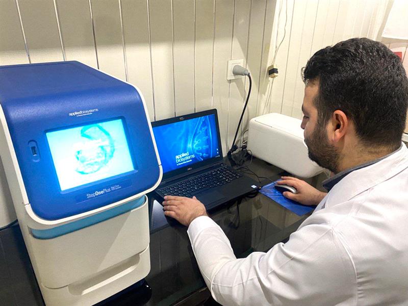 بخش pcr و مولکولی آزمایشگاه ابوریجان